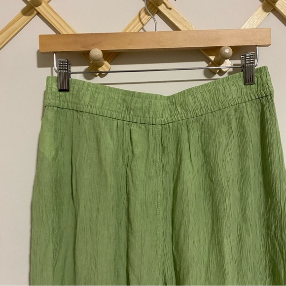 Madewell Light Green Gauzey Pants size Medium - Picture 8 of 9